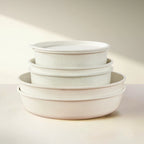 Keramische Pannenset – Crème