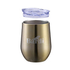 Bardi Thermosbekers 0,3L RVS goud set -  incl. deksels - dubbelwandig