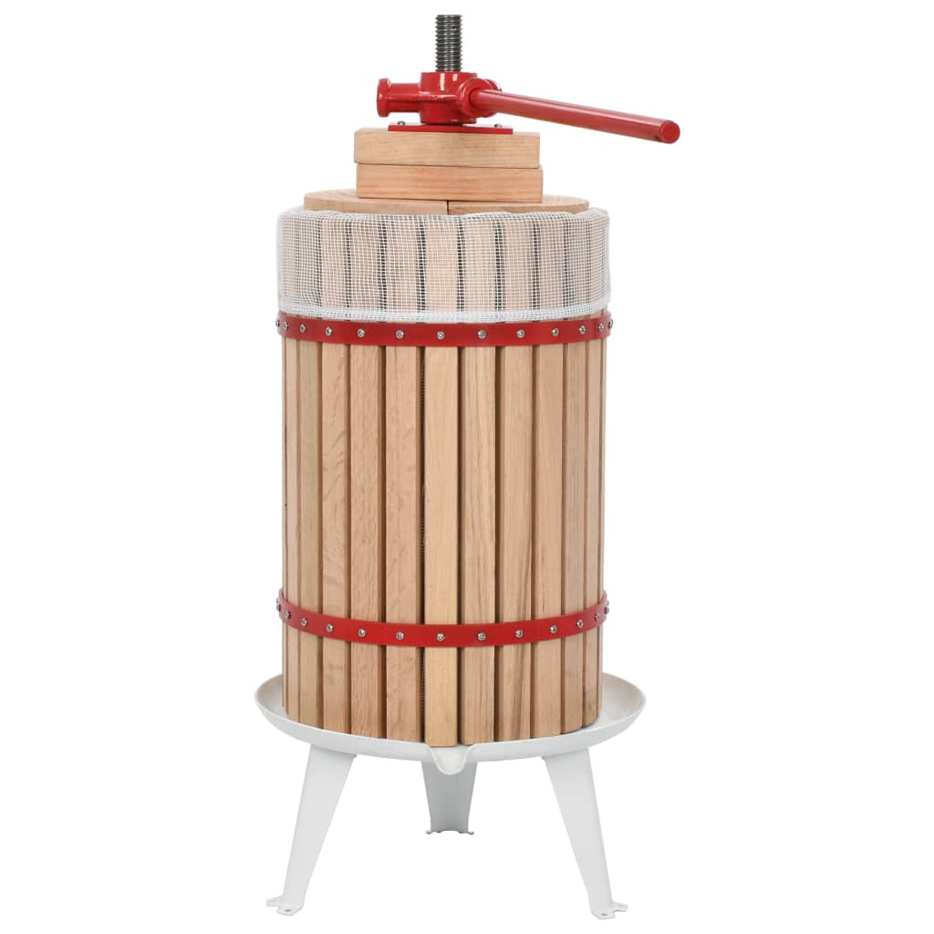 Fruit- en wijnpers met stoffen zak 24L - Tenkitchen.store