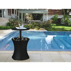 Keter Cool Bar Pacific Rattan antracietkleurig 