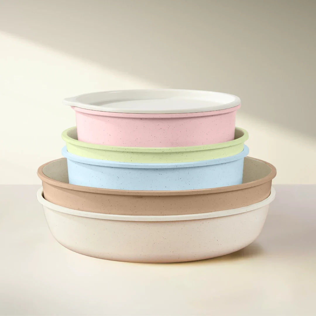 Keramische Pannenset - Multicolor