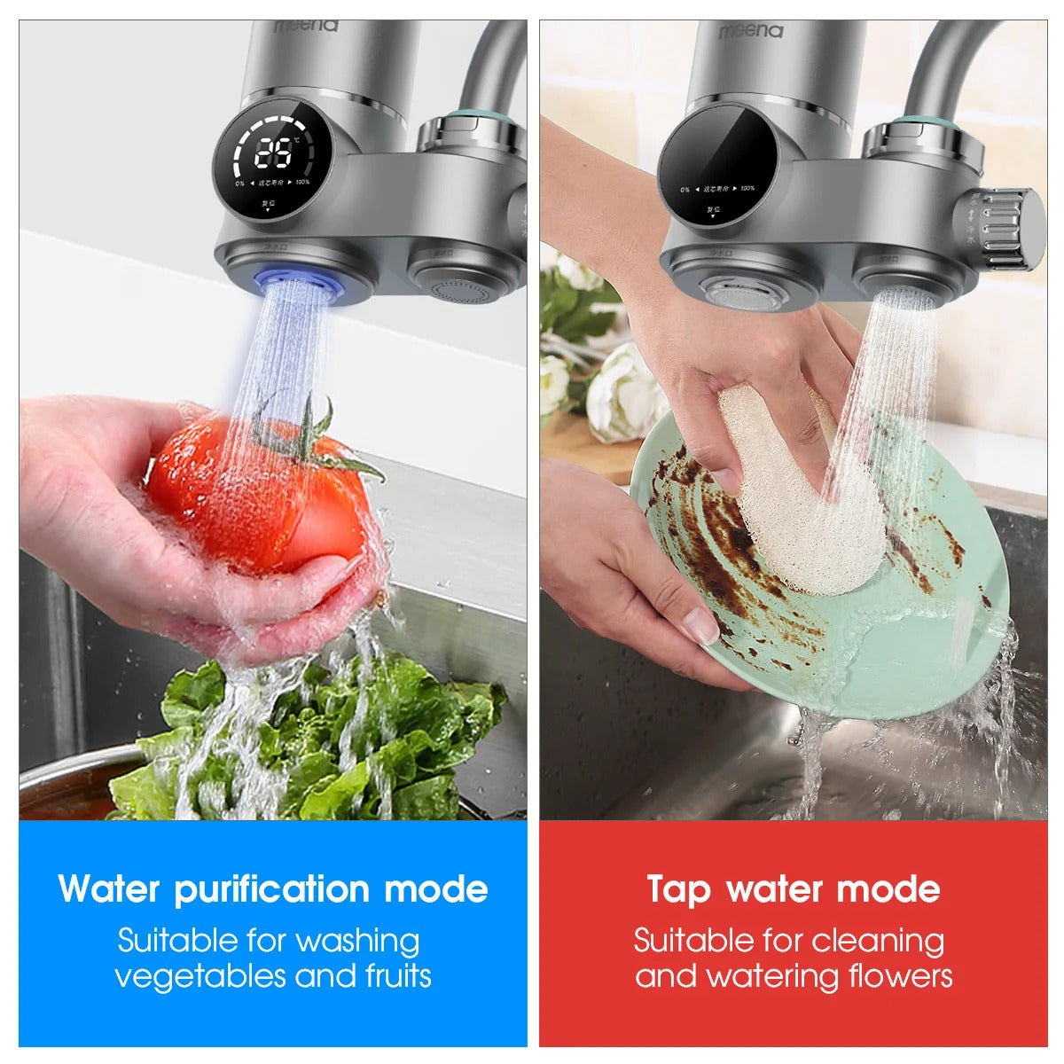 TEN® Kraanwaterfilter Met LED Scherm