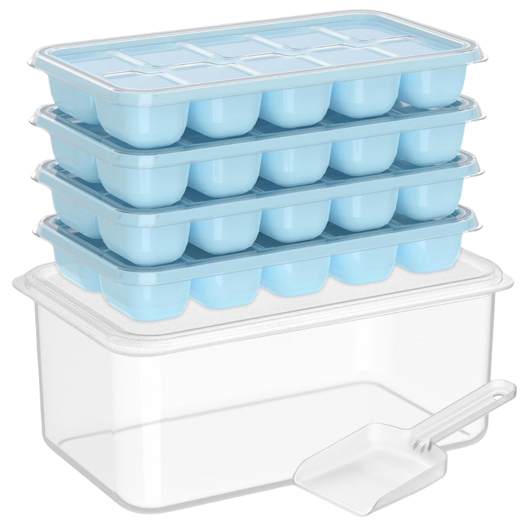 TEN® IJsblokjesvormen Silicone Stapelbaar - Tenkitchen.store