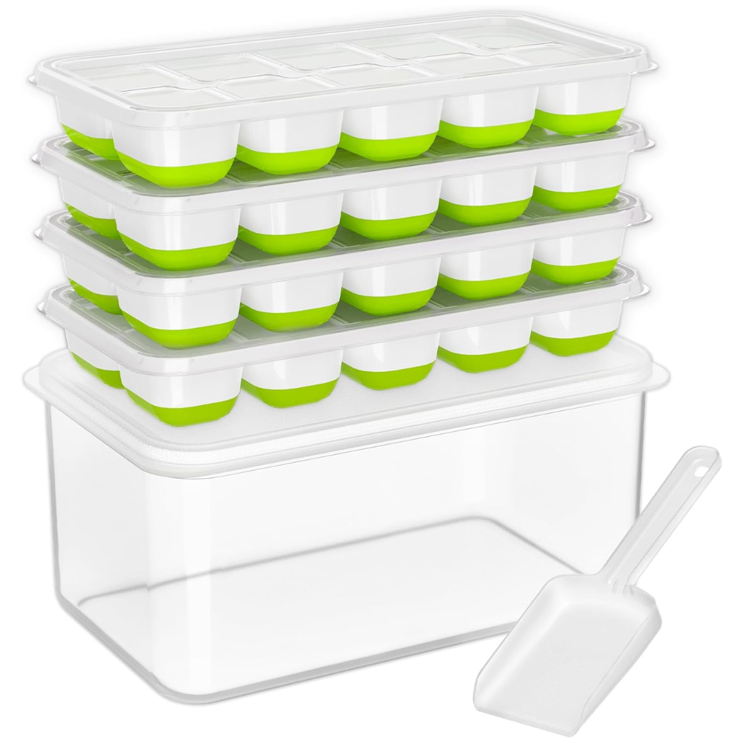 TEN® IJsblokjesvormen Silicone Stapelbaar